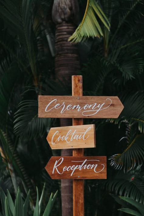 Wedding Sign For Road Entrance, Wedding Signs For Directions, Wooden Wedding Direction Signs, Wooden Signage Wedding, Ceremony Direction Sign, Directional Signage Wedding, Road Sign For Wedding, Wedding Location Signs, Wooden Event Decor