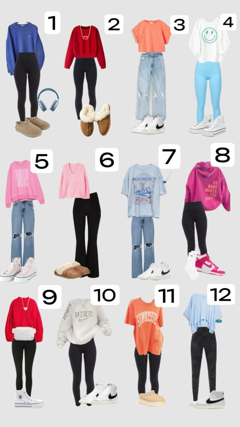 Cute Easy Outfits, Cute Easy Outfits For School, Cute Middle School Outfits, Preppy Outfits For School, Middle School Outfit, Preppy Fall Outfits, Vibes Outfit, Simple Outfits For School, Middle School Outfits