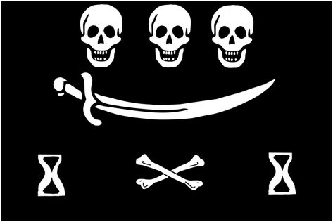 Samurai Aesthetic, Pirates Flag, Blackbeard Flag, Fantasy Flags, Skull Headband, Pirate Flags, Aesthetic Svg, Jolly Roger Flag, Pirate History