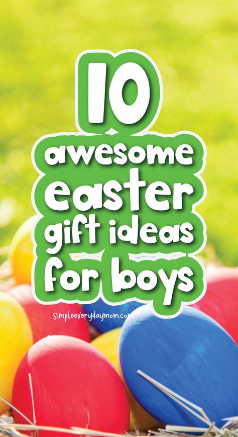 Looking for Easter gift ideas for boys that cover all the bases? This is it! Whether you’re looking for gifts for animal lovers, kids who are seriously into crafting, or someone who’s more active and fun, we’ve got the coolest gifts your little guy will want to hold onto forever. Easter Gifts For Boys Age 6, Homemade Easter Gifts For Kids, Easter For Boys, Easter Gifts For Boys, Homemade Easter Gifts, Boys Easter Gifts, Easter Egg Stuffers, Fun Easter Baskets, Easter Egg Gifts