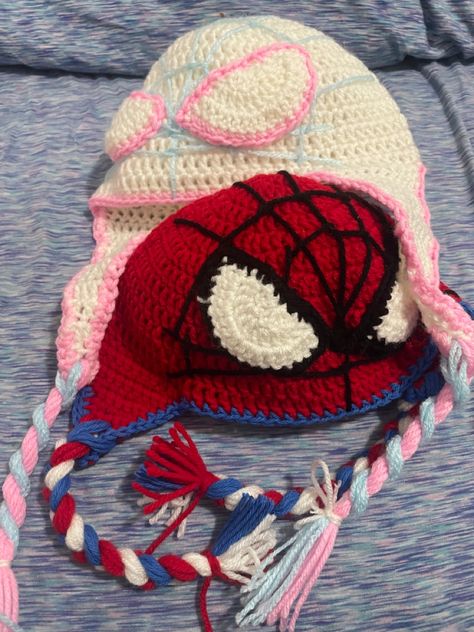 Crochet Spider, You Are My Moon, Crochet Fairy, Crocheted Hat, Crochet Cow, Crochet Business, Crochet Design Pattern, Kawaii Crochet, Spider Gwen