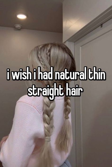 Straight Hair Quotes, I Wish I Had Straight Hair, Wind Whispers Quotes, Whispers Ed, Kat Stratford Whisper, Mia Goth Whisper, Hair Quotes, Little Things Quotes, I Wish I Had