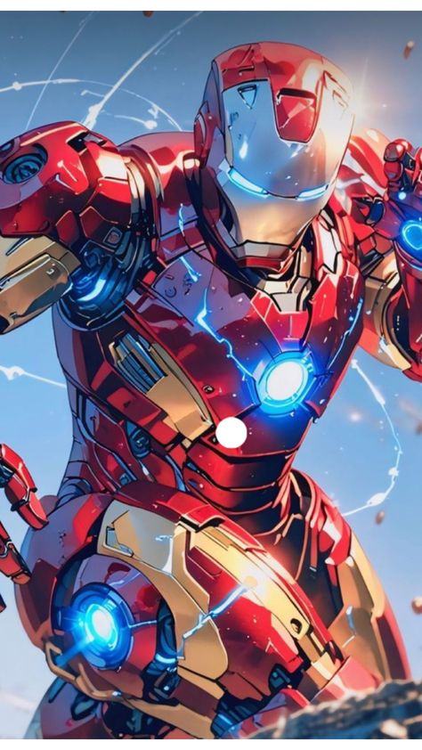 Iron Man Super Iron Man, Ironman Art, Iron Man Artwork, Iron Man Cartoon, Iron Man Pictures, Iron Man Photos, Marvel Phone Wallpaper, Marvel Wallpaper Hd, Marvel Superheroes Art