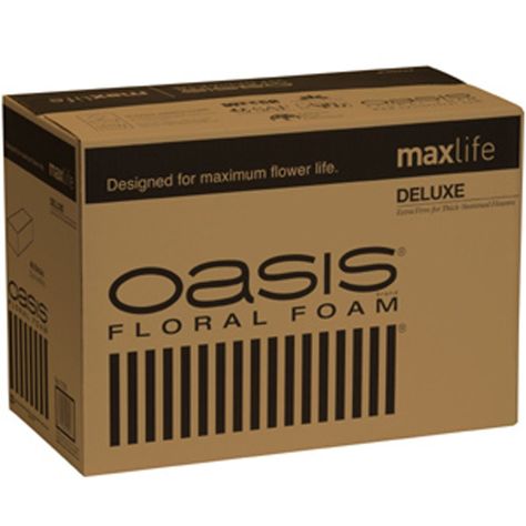 Oasis Deluxe Floral Foam Bricks  Case of 48  Maxlife Floral Foam  Wet Floral Foam Bricks for Flower Arranging *** You can get more details by clicking on the image. (This is an affiliate link) Floral Craft, Floral Foam, Amazon Art, Sewing Stores, Floral Centerpieces, Oasis, Fresh Flowers, Flower Vases, Biodegradable Products