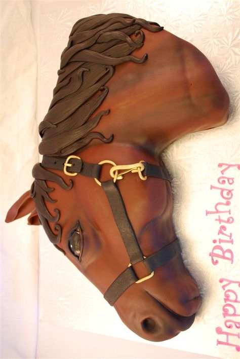 The Horse Cake @Sam McHardy McHardy McHardy McHardy Taylor Belmonte Horse Birthday Cake, Horse Cake, Horse Birthday, Animal Cakes, Unique Cakes, Special Cake, Occasion Cakes, Cake Tutorial, Fancy Cakes