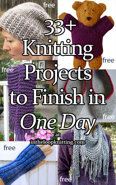 Free Knitting Patterns: Last Minute Gifts, Jumbo Yarn, Foxes Knitting Projects For Beginners, Quick Knitting Projects, Knitting Projects Free, Jumbo Yarn, Knitting Patterns Free Beginner, Loom Knitting Projects, Easy Knitting Projects, Beginner Knitting Patterns, Loom Knitting Patterns