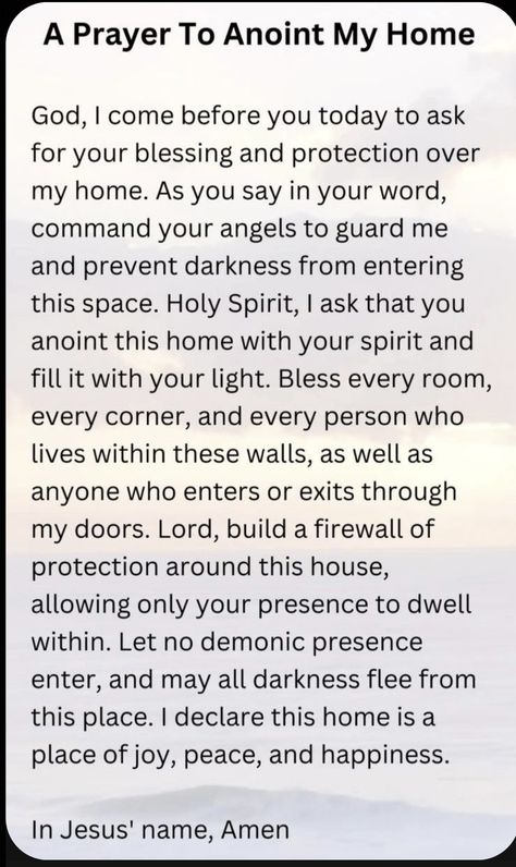 Anoint Home Prayer, Prayer For Fasting And Prayer, Prayer For Anointing Home, Prayers For Anointing Oil, Anointing Prayer For Home, Prayer To Anoint Oil, Anointing Oil Prayer For Home Protection, Prayer For Anointing Oil, Prayer To Anoint Your Home