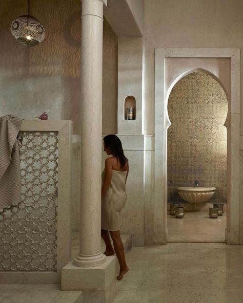 Best Luxury Spas: Marrakech Edition. A trip to Marrakech wouldn’t be right without a visit to one of their incredible spas. Whether for a traditional hammam or a message with Moroccan oils, WeGalavant has got you covered. We’ve listed the Best Luxury Spas in Magical Marrakech. 💫 El Fenn @elfennmarrakesh 💫 Royal Mansour Spa @royalmansourmarrakech 💫 La Sultana Spa @lasultanamarrakechofficiel 💫 Amanjena Spa @amanjena 💫 La mamounia @lamamouniamarrakech 💫 Le Farnatchi @le_farnatchi Ready to ... Spa Interior Design Luxury, El Fenn, La Mamounia, Spa Interior Design, Spa Interior, Spa Design, Luxury Spa, Udaipur, Moroccan Oil