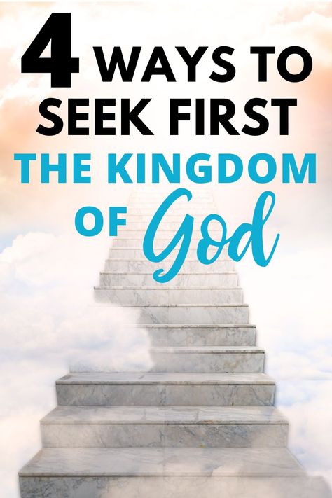 Seek First the Kingdom of God How To Seek The Kingdom Of God, Seek Ye First The Kingdom Of God, Seek First The Kingdom Of God, Kingdom Prayers, Seek God First, Bible Verses About Prayer, Kingdom Living, Seek First The Kingdom, Prayer For Forgiveness