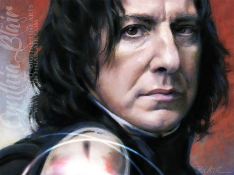 https://flic.kr/p/boTXem | Snape: Defense Against the Dark Arts | Professor Snape. 10x15 oil painting on board wallpapers on my website: www.cynthiablair.com Alan Rickman Harry Potter, Defense Against The Dark Arts, Severus Snape Art, Severus Snape Fanart, Professor Severus Snape, Harry Potter Art Drawings, Alan Rickman Severus Snape, Harry Potter Severus, Harry Potter Severus Snape