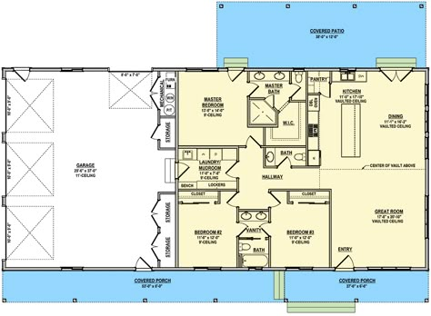 30 X 80 House Plans, 80x100 Barndominium, 2bd 2bath House Plans, 40x80 Shop House Plans, 1800 Sf Barndominium, 70x40 Barndominium, 40 X 70 Barndominium Floor Plans, 40x40 House Plans 3 Bedroom, Shopdominium Floor Plans