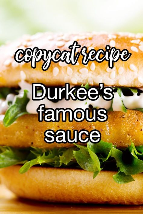 Copycat Durkee's Famous Sauce - Durkee's sauce is a great alternative to mayonnaise on sandwiches and burgers. It's made similarly but has a unique flavor all its own. You can buy it in stores but it's often hard to find - that's where this copycat recipe comes in handy! | CDKitchen.com Durkee Famous Sauce Recipes, Boom Sauce, Secret Sauce Recipe, Unusual Recipes, Famous Recipes, Chicken Sauce Recipes, Diy Foods, Peasant Food, Simple Family Meals