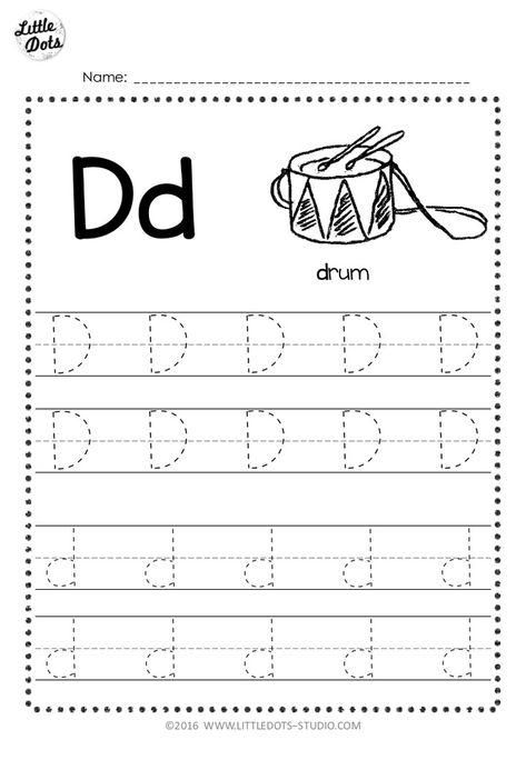 Free Letter D Tracing Worksheets Letter D Tracing, D Worksheet, Tracing Alphabet Letters, Letter D Worksheet, Alphabet Practice Worksheets, Alphabet Writing Worksheets, Pre K Worksheets, Tracing Worksheets Free, Letter Worksheets For Preschool