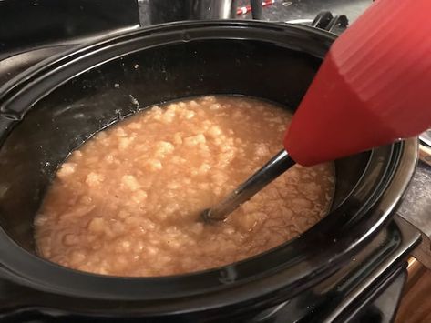 Spiced Crock Pot Pear Butter Recipe | The Frugal Farm Wife Crock Pot Pear Butter Recipe, Spiced Pear Butter, Pear Jam Recipe, Pear Butter Recipe, Pear Recipes Easy, Pear Butter, Pear Jam, Farm Wife, Spiced Pear