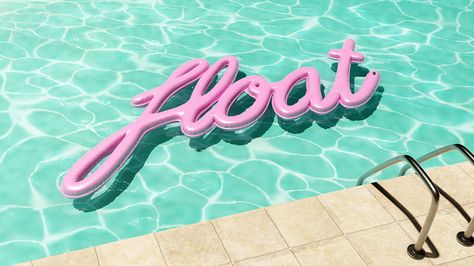 SUMMER VIBES on Behance 3d Typography Design, Vibes Tumblr, Typography Artwork, 타이포그래피 포스터 디자인, Typography Alphabet, 3d Typography, Image 3d, Wallpaper Tumblr, Typography Poster Design