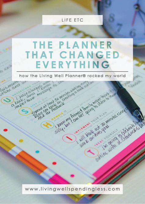 The Planner That Changed Everything | Living Well Planner Review | Customer Review | Living Well Planner via @lwsl Living Well Planner, Planner Lists, Household Notebook, Planner Review, Planner Diy, Planner Inspiration, Celebration Quotes, Diy Planner, Planner Book