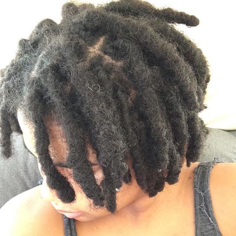 5 Ways to Control Frizzy Locs | Thick Starter Locs Short Thick Starter Locs, Short Thick Faux Locs, Short Thick Locs Styles, Thick Starter Locs, Thick Locs Men, Rihanna Dreadlocks, Short Thick Locs, Thick Locs Styles, Frizzy Locs