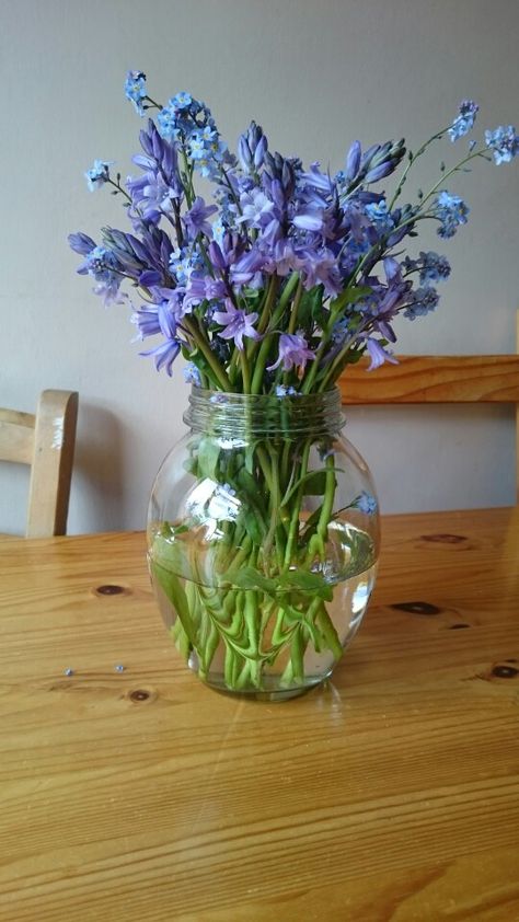 Flower Bouquet Forget Me Not, Bouquet Forget Me Not, Bluebell Bouquet, Forget Me Not Bouquet, Wedding Bouquets With Forget Me Nots, Bluebells Bouquet, Blue Bell Bouquet, Bluebell Flower Bouquet, Bluebell Flower Arrangements