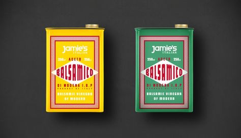 jamies_italian_009 Italian Branding, Italian Packaging, Smart Packaging, Italian Deli, Home Security Tips, Food Branding, Italian Home, Vintage Packaging, Packaged Food