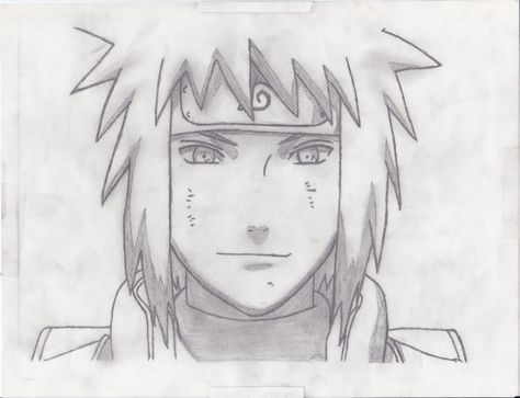 Minato Pencil Drawing, How To Draw Minato Namikaze, Minato Namikaze Drawing Pencil, Minato Namikaze Sketch, Minato Namikaze Drawing Easy, Might Guy Drawing Naruto, Minato Drawing Easy, Might Guy Drawing, Minato Namikaze Drawing