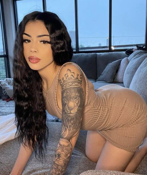 Stacey Rosado, Candy Sweet, Instagram Baddie, Posing Tips, Discreet Tattoos, Water Can, Girl Body, Photoshoot Inspiration, Inspirational Tattoos