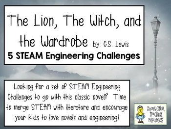 The Lion, the Witch, and the Wardrobe - STEAM Engineering The Lion The Witch And The Wardrobe Activities, Lion Witch And Wardrobe Activities, Narnia Classroom, Paper Wardrobe, The Lion The Witch And The Wardrobe Novel Study, Lion Witch And The Wardrobe, Hatchet By Gary Paulsen, The Lion The Witch And The Wardrobe Book, 7th Grade Reading