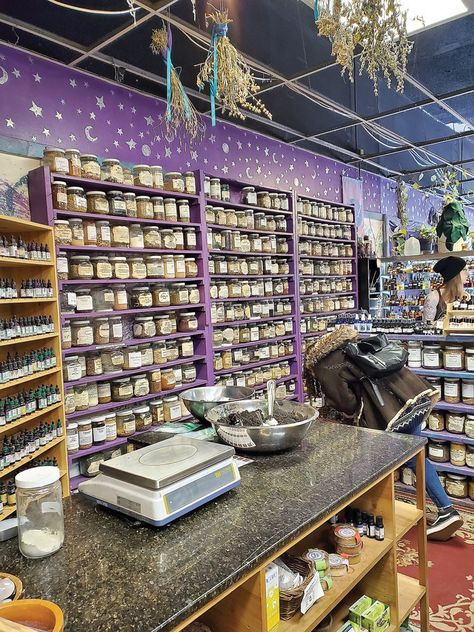 Simply walking into Herbs & Arts is a spiritual experience. The smells of incense, oils, and candles mingles in  the air, and the store is full of warmth and compassion. As co-owner Kaewyn put it, “The store is a living, breathing, beautiful being.” Herbs & Arts is a metaphysical store on East Colfax, and the … Witch Store, Witchcraft Shop, Herb Art, Herbal Store, Metaphysical Store, Crystals Store, Witch Shop, Metaphysical Shop, Spiritual Business