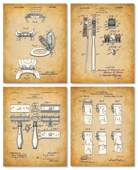 Patent Art Prints, About Friends, Patent Drawing, Dictionary Art, Friends Love, Patent Art, Steampunk Art, Bathroom Wall Decor, Star Art