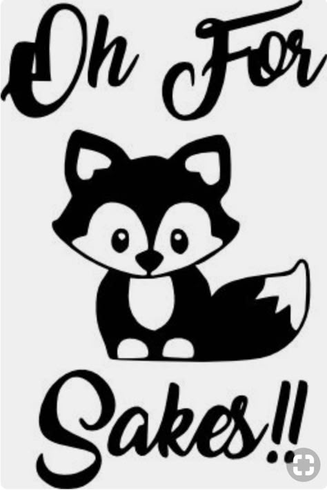 Viynal Design Ideas, Funny Cricut Shirts, Sticker Svg, Fox Sake, Clipart Free, Cricut Projects Beginner, Clip Arts, Vinyl Ideas, Cricut Free