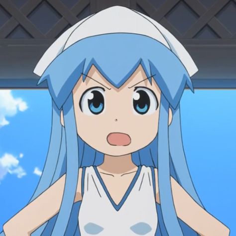 Ika Musume, Squid Girl, Wall, Anime