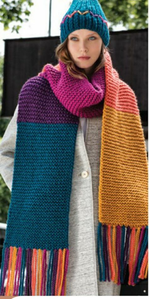 Colorful Knit Scarf, Knitting Muffler, Scrap Yarn Scarf, Woolen Scarf, Crochet Scarf Easy, Wool Knit Scarf, Wool Scarves, Chunky Knit Scarf, Knitted Scarves