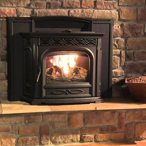 Pellet Stoves | Day or Night Home & Hearth Services in Columbia, MD Wood Insert Fireplace Ideas, Pellet Stove Fireplace Insert, Pellet Stove Insert, Pellet Fireplace Insert, Best Pellet Stove, Rv Wood Stove, Harman Pellet Stove, Pellet Fireplace, Stove Cleaning