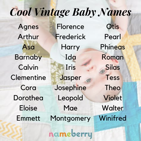 Old Fashioned Names, Vintage Baby Names, Vintage Names, Baby Name List, Fantasy Names, Creative Writing Tips, Pretty Names, Cute Baby Names, Name Inspiration