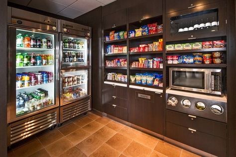 Desain Pantry, Home Cinema Room, Kitchen Pantry Design, Home Theater Rooms, Home Theater Design, Mansion Interior, Dream House Rooms, Cinema Room, Pantry Design