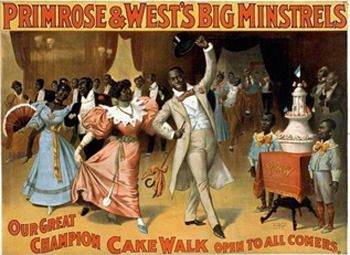 5 Things You Say Often With Horrible Historical Origins | Cracked.com Minstrel Show, Whiskey Cake, Inside Cake, Claude Debussy, Dance Contest, Code Switching, Lindy Hop, Cake Walk, Carnival Games