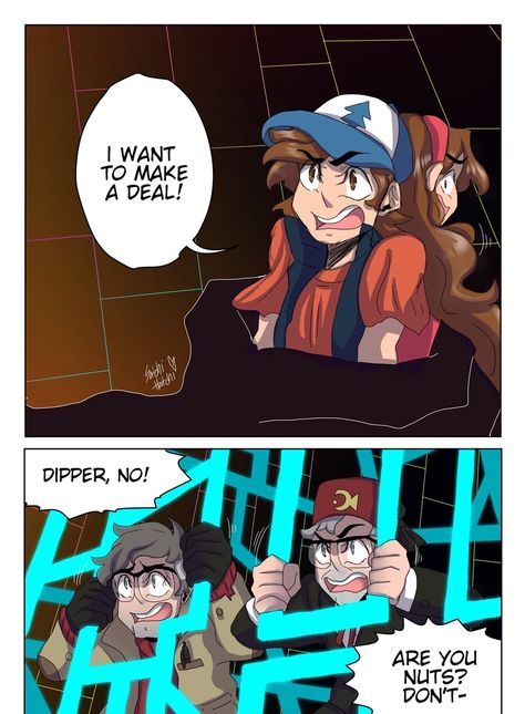 Gravity Falls - The demon's apprentice :: Prologue - PART1 | Tapas Gravity Falls Fanfiction, Bill X Dipper, Tapas Comics, Gravity Falls Funny, Gravity Falls Bill, Gravity Falls Au, Desenhos Gravity Falls, Gravity Falls Comics, Reverse Falls