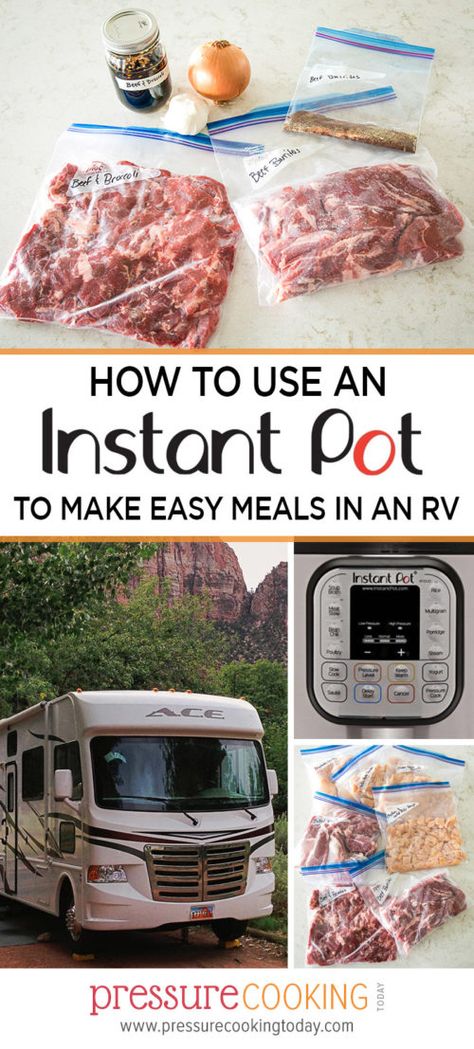 Instant Pot Meal Plan, Pressure Cooking Today, Pressure Cooking Recipes, Easy Camping Meals, Instant Pot Dinner Recipes, Cooking For Two, Instapot Recipes, Instant Pot Pressure Cooker, Camp Cooking