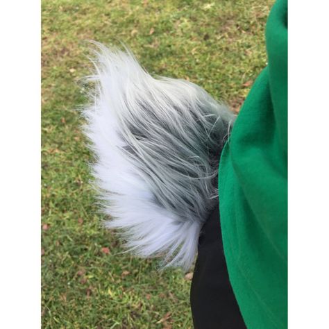 Rabbit/Bunny Tail ✪ Size (LxWxH): 6x4.5x2 ✪ Made from soft, faux fur ✪ Fluffed up like a real bunny tail ✪ Has 1 big safety pin for attachment ✪ Underside of tail is white. Top side can be gray, white, beige, or yellow. ✪ White and gray fur are 2-in pile. Beige fur is 1-in pile Goat Mask, Fluffy Rabbit, Rabbit Costume, Judy Hopps, Fluffy Bunny, Bunny Tail, Animal Masks, Ear Headbands, Brown Beige