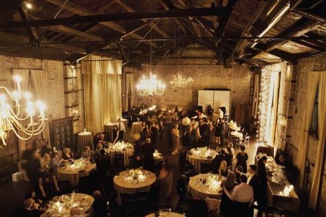 Cozy Brooklyn Winter Wedding Loft Wedding Reception, Industrial Loft Wedding, Glacier Park Wedding, Speakeasy Wedding, Brooklyn Wedding Photos, Candlelit Reception, Stunning Wedding Photos, Brewery Wedding, Loft Wedding