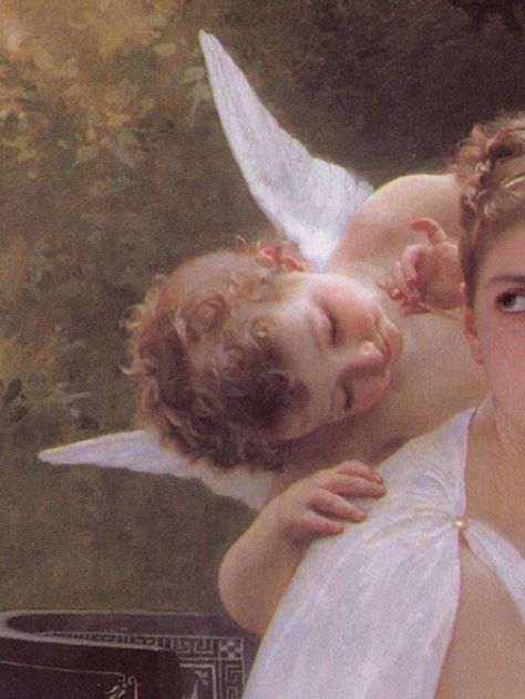 Kagome Aesthetic, Adolphe Bouguereau, Phrase Tattoos, William Adolphe, Istoria Artei, William Adolphe Bouguereau, Fotografi Vintage, Ethereal Aesthetic, Bohemian Soul