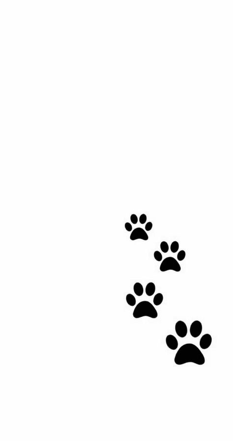 Dog Lover Wallpapers, Tatoo Dog, Dog Wallpaper Iphone, Paw Wallpaper, Dog Paw Prints, Cute Dog Wallpaper, Disney Phone Wallpaper, Dog Wallpaper, Dog Paw