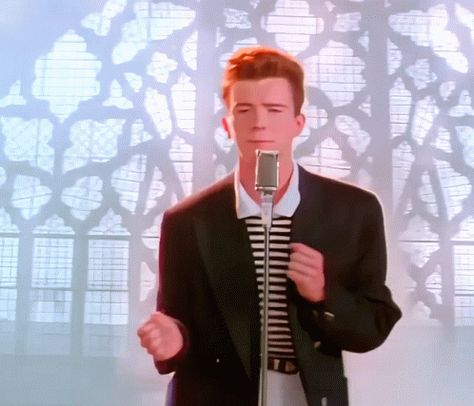 Rick Astley Never Gonna Give You Up GIF – Rick Astley Never Gonna Give You Up Rickroll – discover and share GIFs Never Give You Up, Rick Rolled, Response Memes, Rick Astley, Dance Poster, Best Mate, Funny Phone Wallpaper, Never Gonna, Im Bored