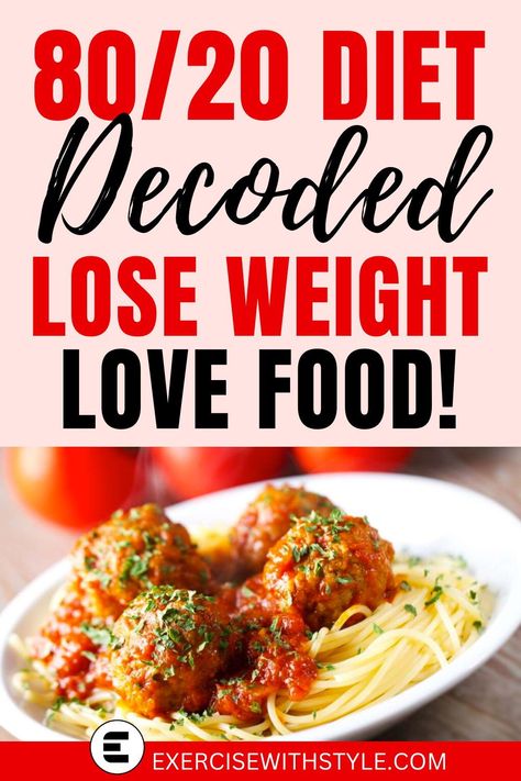 Feeling lost in diet plans? The 80/20 rule diet offers a refreshing approach! Find out how to strike a balance between enjoying your favorite foods and achieving weight loss goals. Discover more in our guide. #Dieting #HealthyEating 80 20 Rule Diet Meal Plan, 80/20 Diet Plan, 80/20 Meal Plan, 80/20 Diet, 80/20 Rule, 80 20 Rule Diet, 20 20 Diet, 80 20 Diet, Healthiest Diet