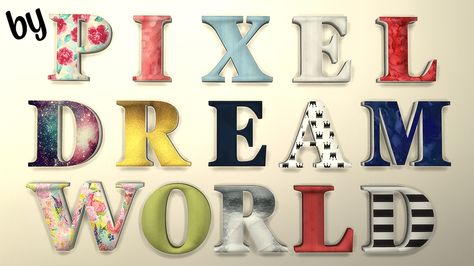 Wall Letters by PixelDreamworld - 31 new meshes!I know there are a few of you out there that have been after these wall letters since I previewed them like 5 months ago. Yes I’m the worst, but I... Wall Decor Cc Sims 4, Sims 4 Letters Cc, Sims 4 Cc Letters Decor, Sims 4 Cc Wall Letters, Sims 4 Wall Letters, Ts4cc Wall Decor, Sims 4 Letters For Wall, Letters Wall Decor, Wall Decor Letters