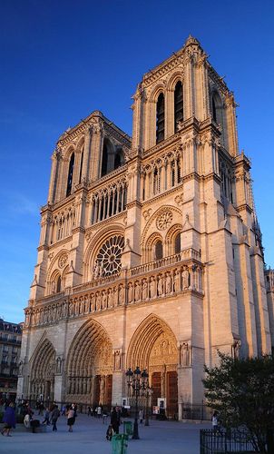 Notre-Dame de Paris front | Flickr - Photo Sharing! French Gothic Architecture, Gothic Cathedrals, Cathedral Architecture, Paris Aesthetic, Voyage Europe, Front Entrance, French Culture, Church Service, Gothic Architecture