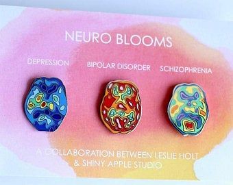 Brain Pin, Enamel Pin Collection, Pin Enamel, Pretty Pins, Cool Pins, Metal Pins, Cute Pins, Button Pins, Pin Badges