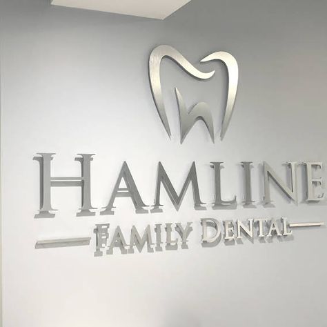 Hamline Family Dental (formerly Snelling Ave Dental) Dental Clinic Logo Ideas, Dentistry Design, Dental Clinic Logo, Law Firm Logo Design, Dental Logo Design, Dental Posters, Clinic Interior, Clinic Logo, Family Logo