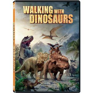 Walking With Dinosaurs (DVD + Digital HD) (Widescreen) Dinosaur Movie, Walking With Dinosaurs, Film Trailer, Dinosaur Posters, Prehistoric World, Karl Urban, Movie Poster Art, Upcoming Movies, Tarzan