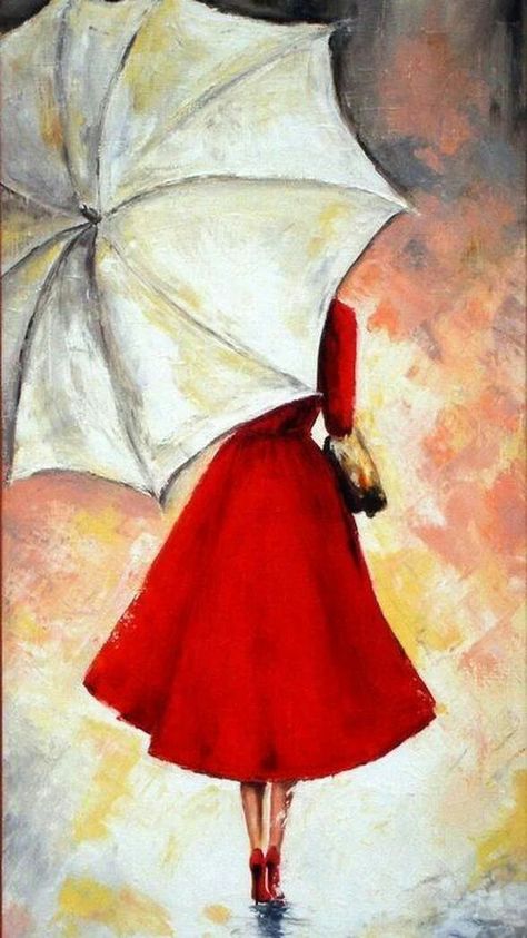 She is Free – hemlockstarglimmer Beautiful Pencil Drawings, Umbrella Painting, 심플한 그림, Umbrella Art, 수채화 그림, Simple Acrylic Paintings, Beginner Painting, Drawing Tutorials, Acrylic Paintings