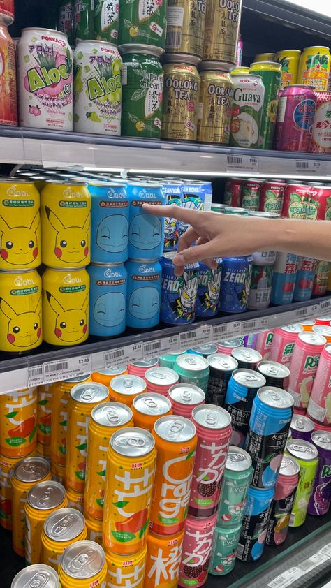 Pokemon Aesthetic, Box Aesthetic, American Drinks, Fizzy Drink, Aesthetic Japan, Arizona Tea, Aesthetic Food, Drinking Tea, Beverage Can